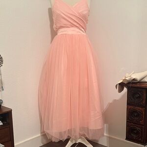 Elegant Pink Tulle Dress